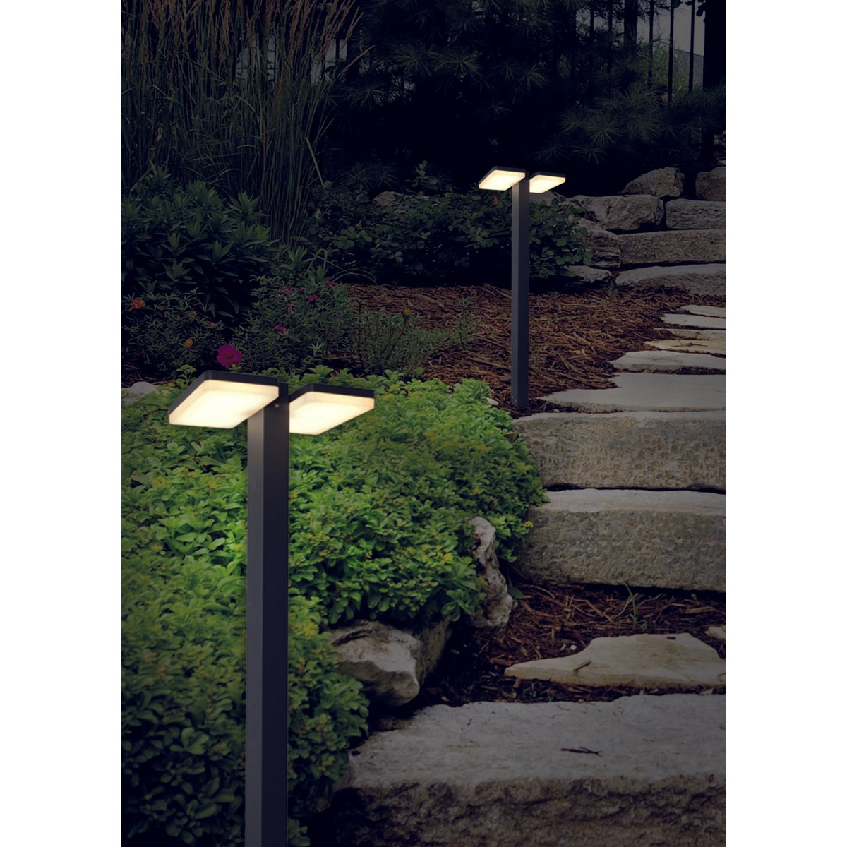 Liv · LED-buitenstaande lamp — antraciet