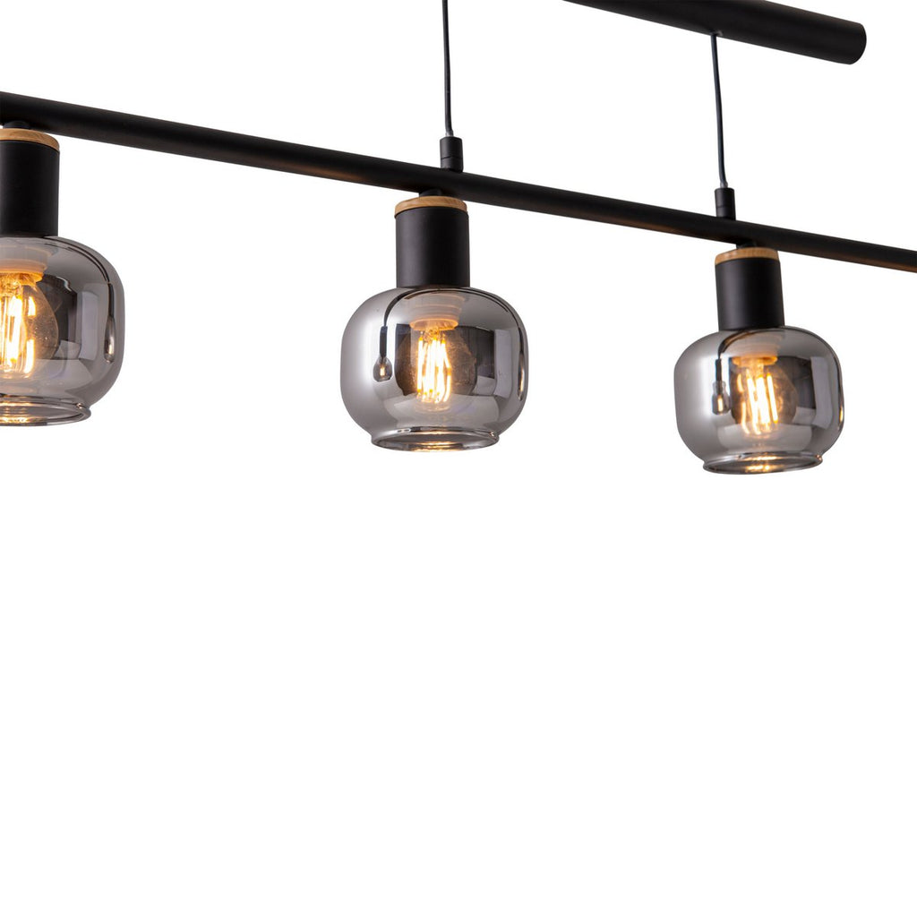 Liv · Metalen hanglamp — zwart