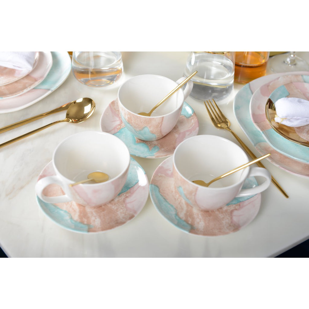 Koffiekopjes en onder kopjes - schatmijn - veel van 2