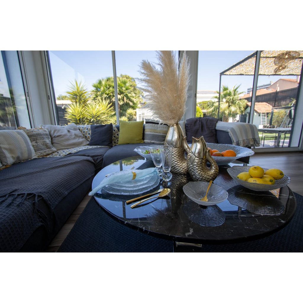 Golden Fish Vase 16x10x24,5 cm