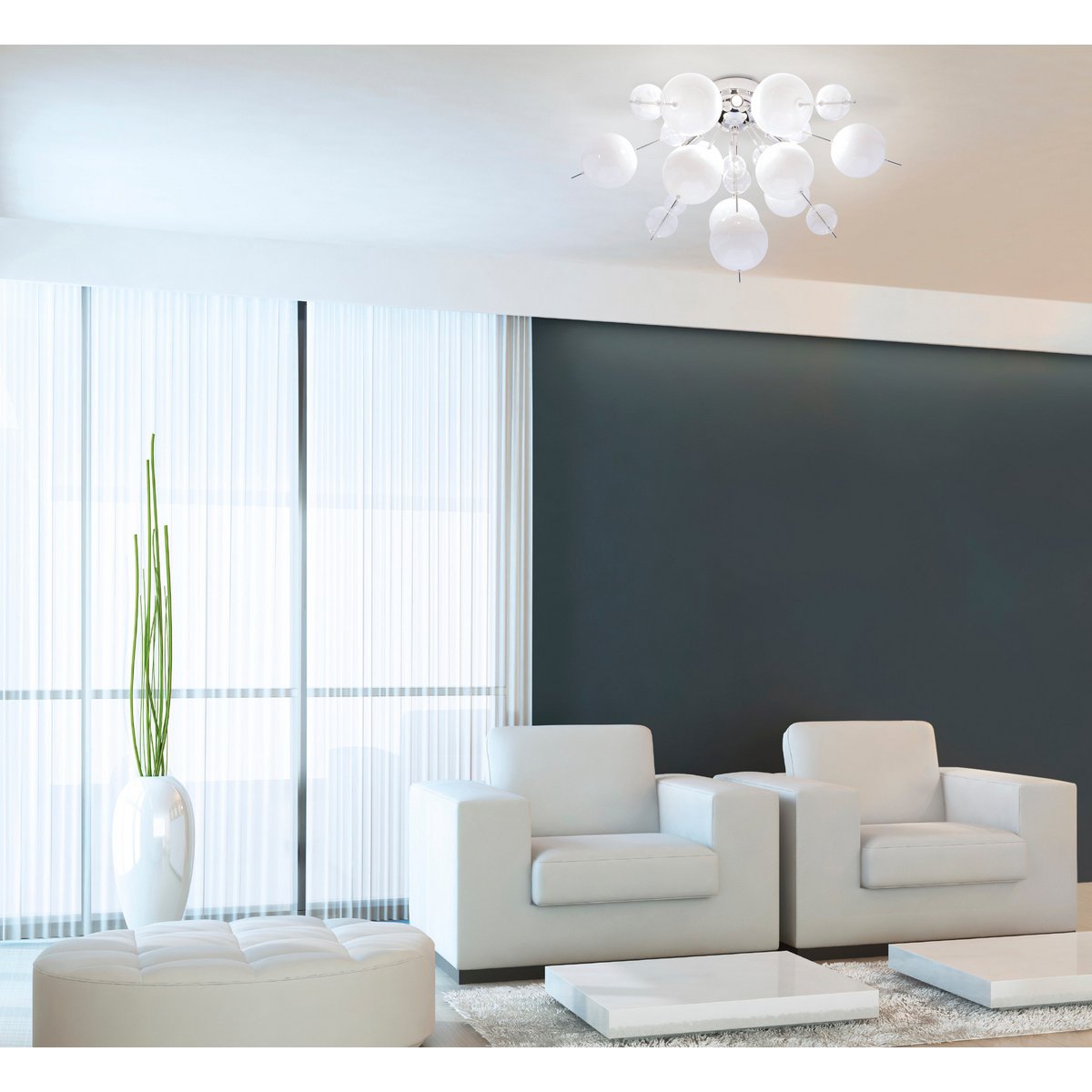 Liv · Glazen plafondlamp