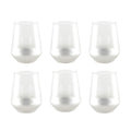 Glow Silver Water -bril - Set van 6