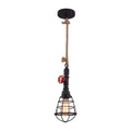 Liv · Metalen hanglamp — zwart
