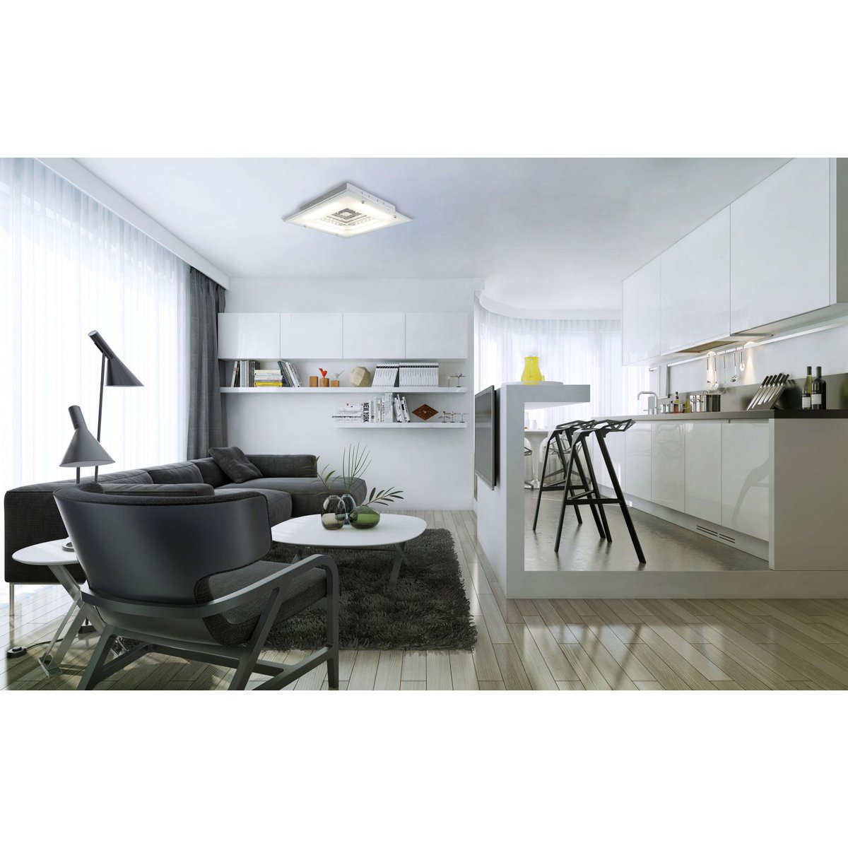 Liv · Houten plafondlamp