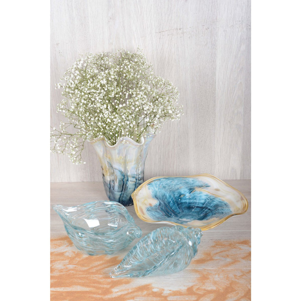 Blue Shell Ocean Cup 27,5x12.5x15cm