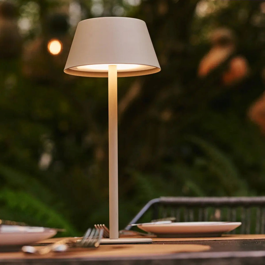 Milou Koala Brown - tafellamp zonder kabel L Modern, Design & 3 Light Modi