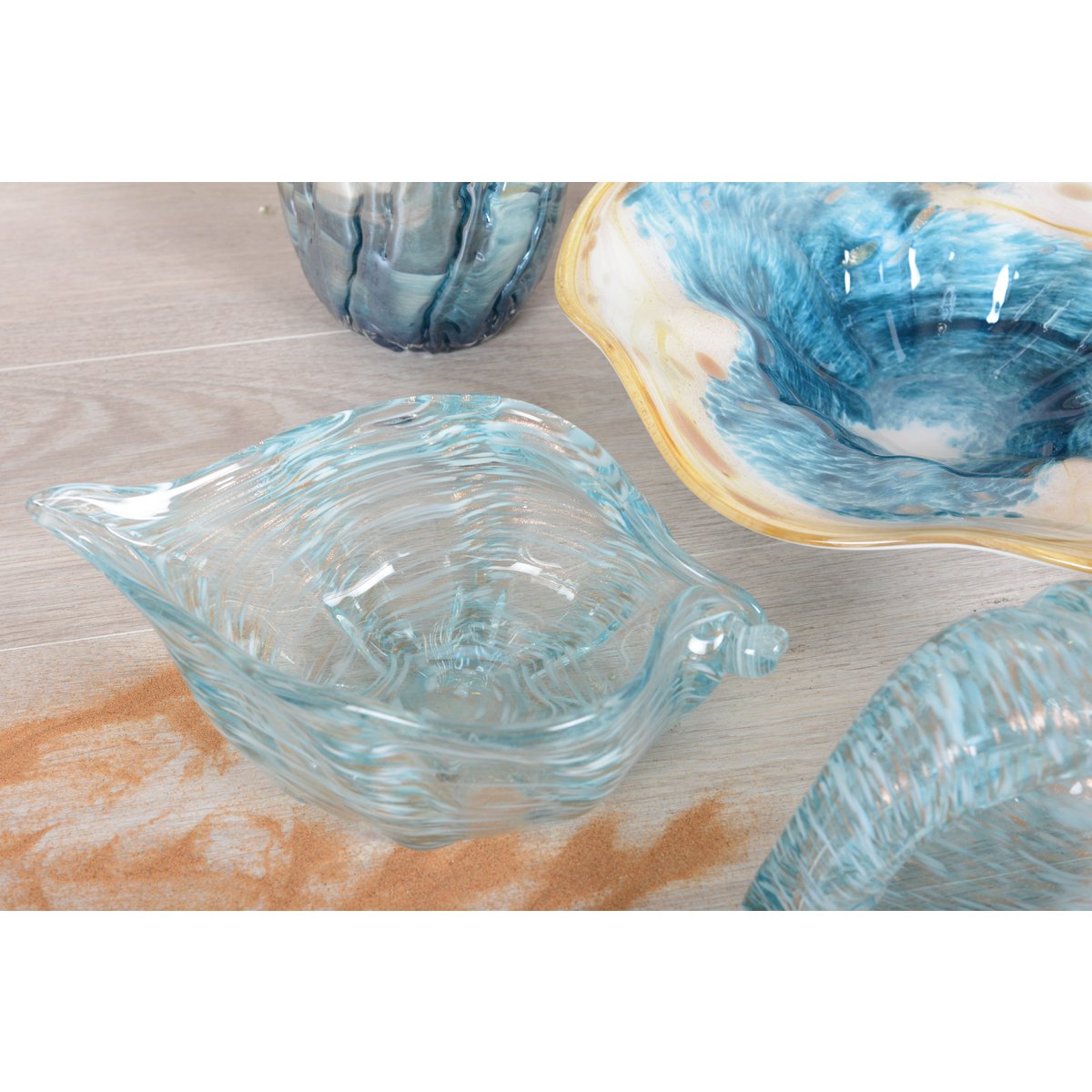 Blue Shell Ocean Cup 29x17.5x9.5 cm