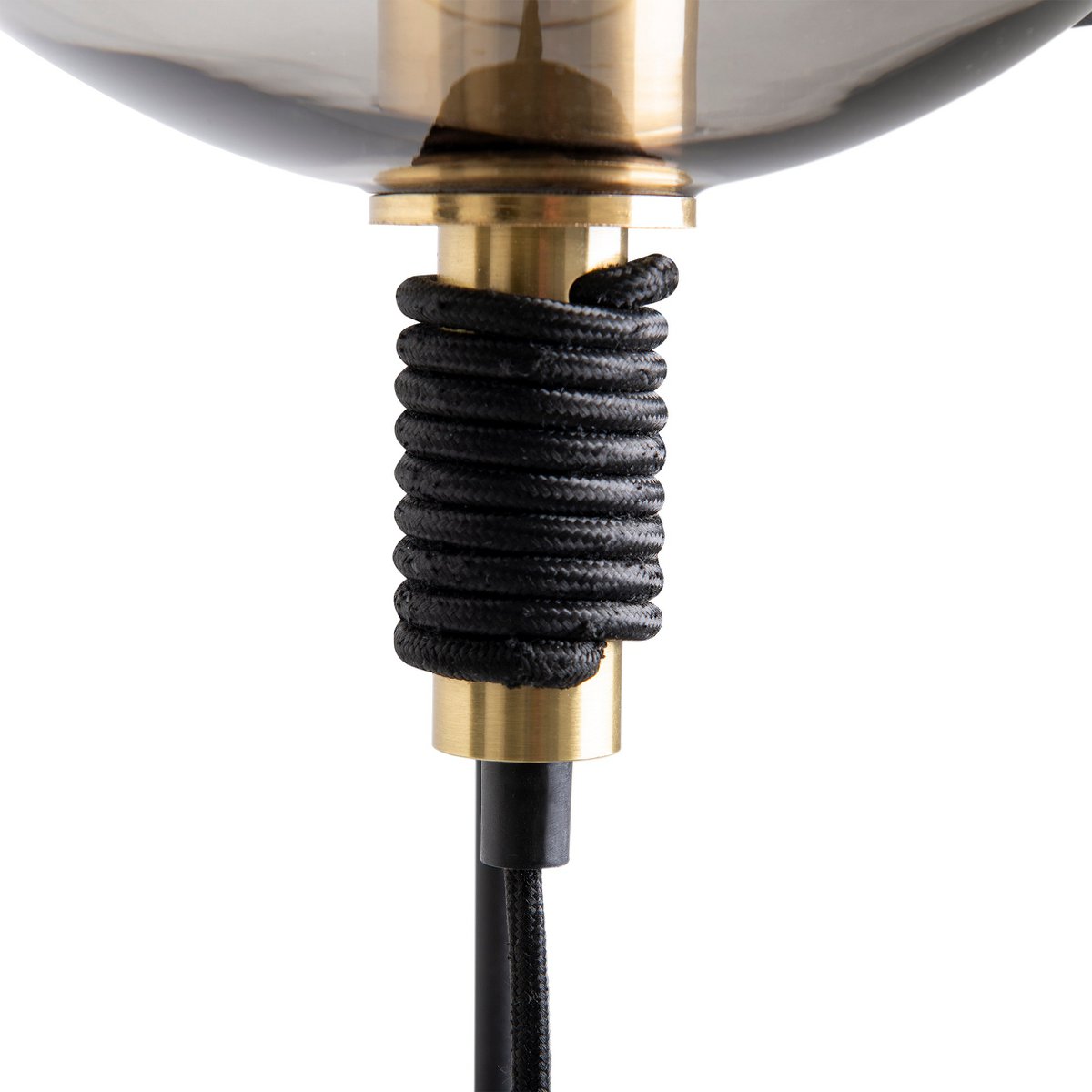 Liv · Messing vloerlamp — zwart