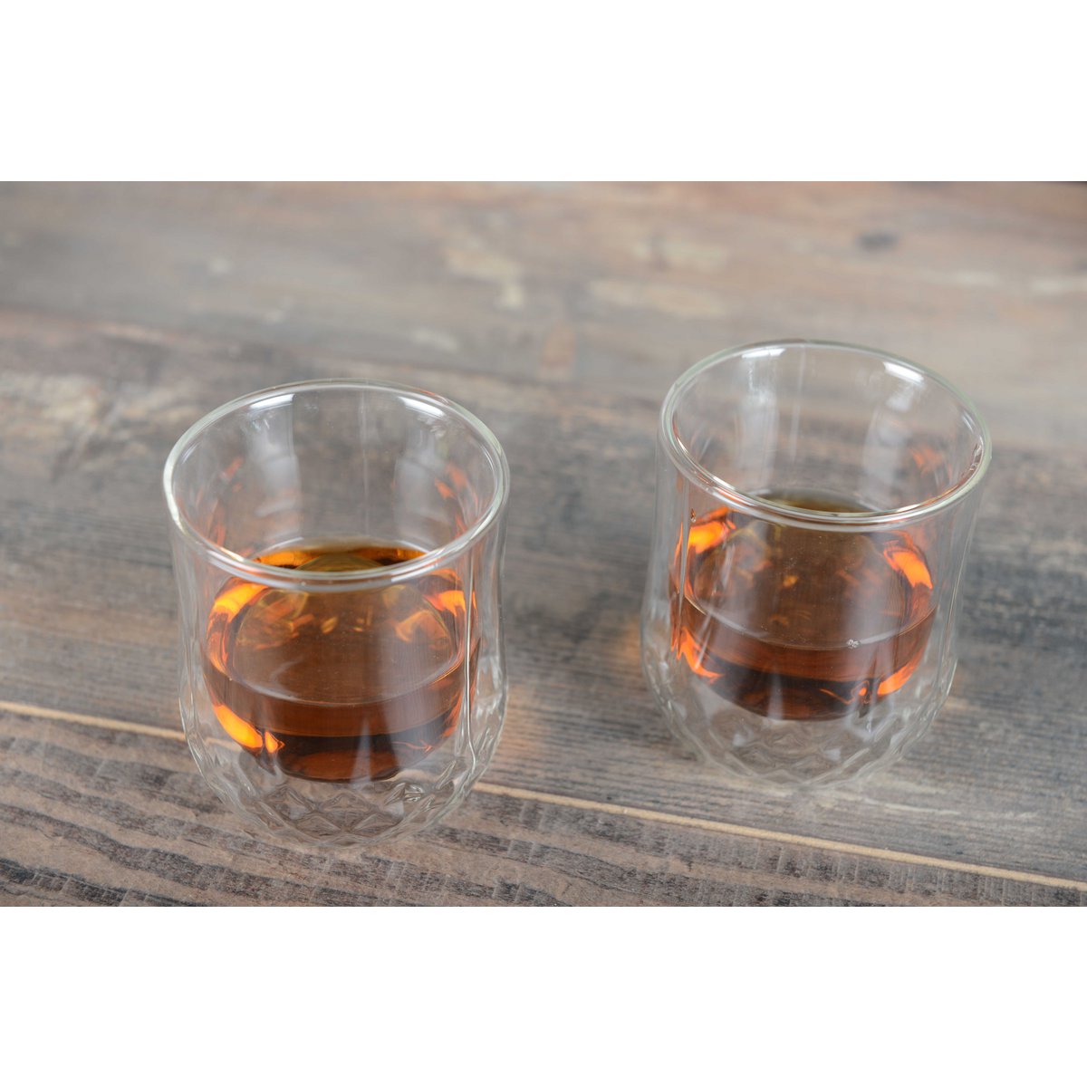 Dubbele muur whisky -bril - veel 2