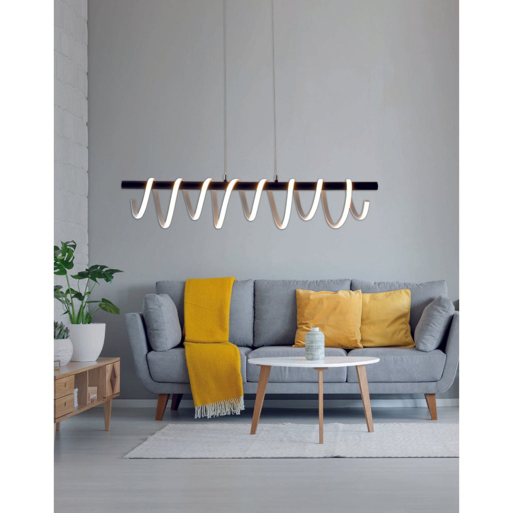 Liv · Metalen decoratielamp — zwart