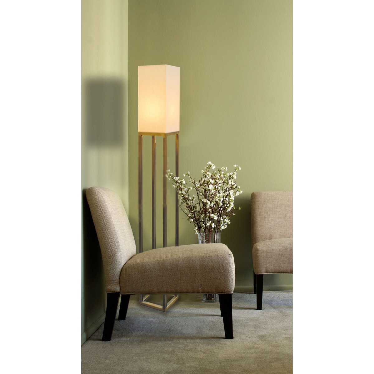 Liv · Vloerlamp — 150cm beige