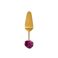 Gouden taart schop Pierre agate rose