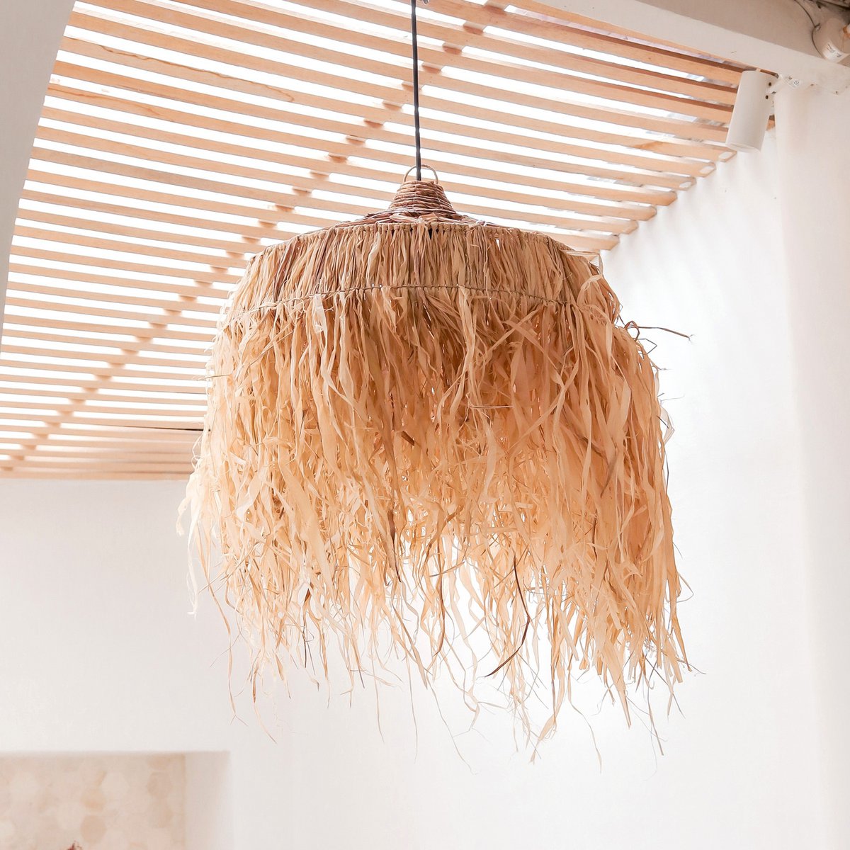 Liv · Raffia hanglamp