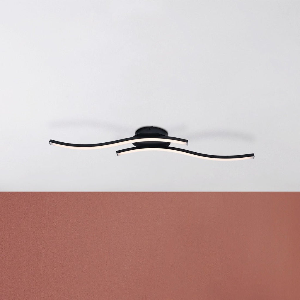 Liv · Plafondlamp — zwart