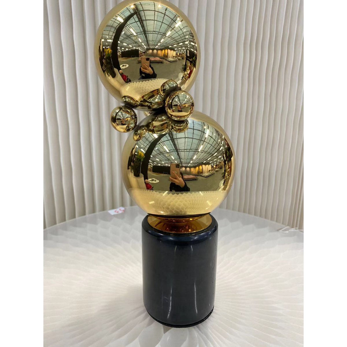 Marmer en messing (ZH-05 klein formaat)