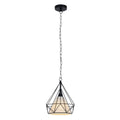 Liv · Metalen hanglamp — zwart