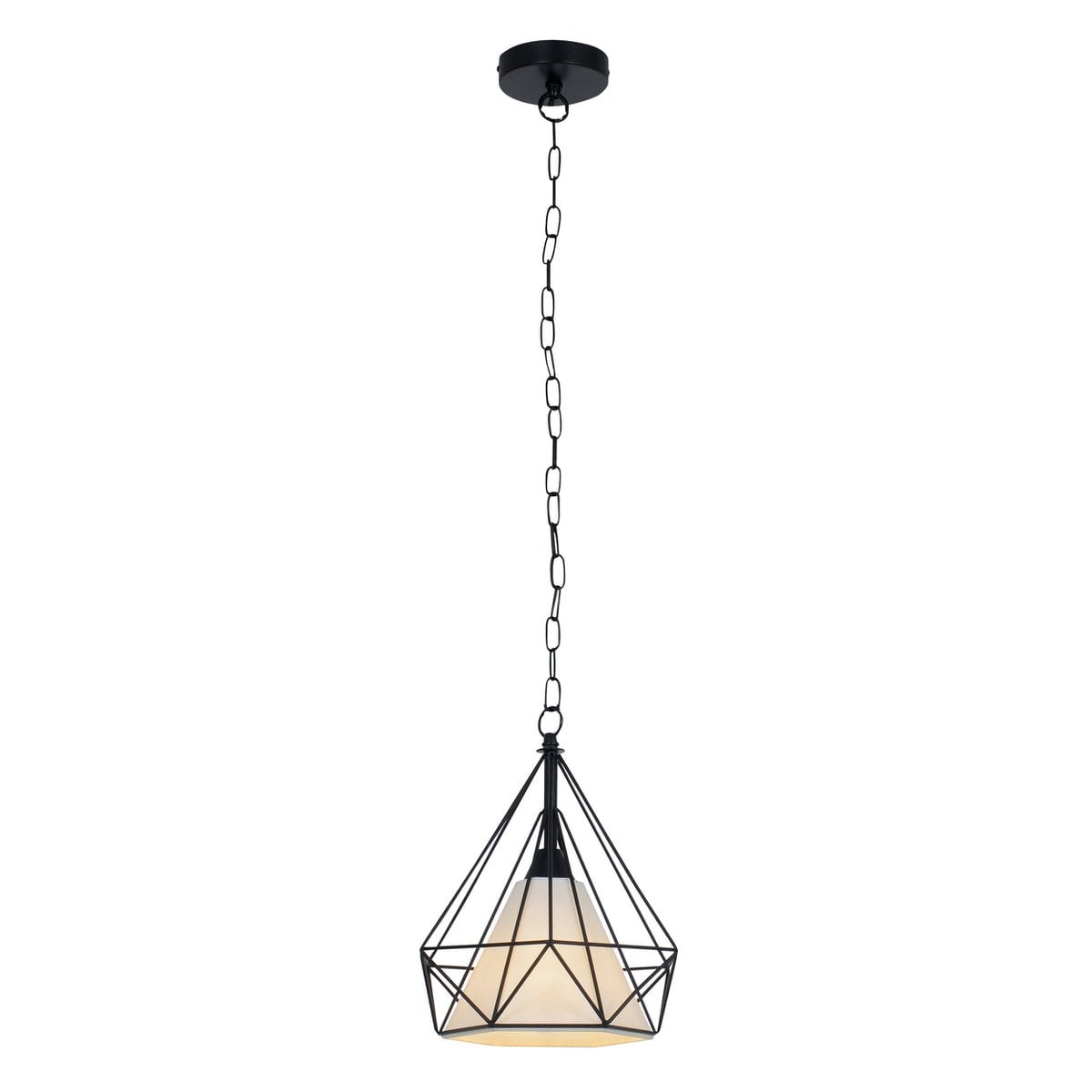 Liv · Metalen hanglamp — zwart