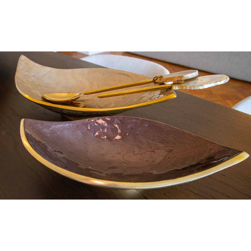 30x15.5x7cm bruine decoratieve snit