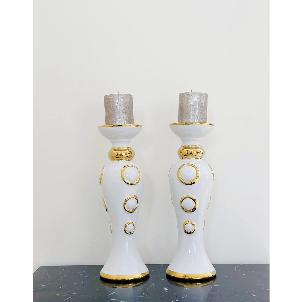 Set van 2 stuks cirkelkaarshouder Maat: H:34cm B:11cm