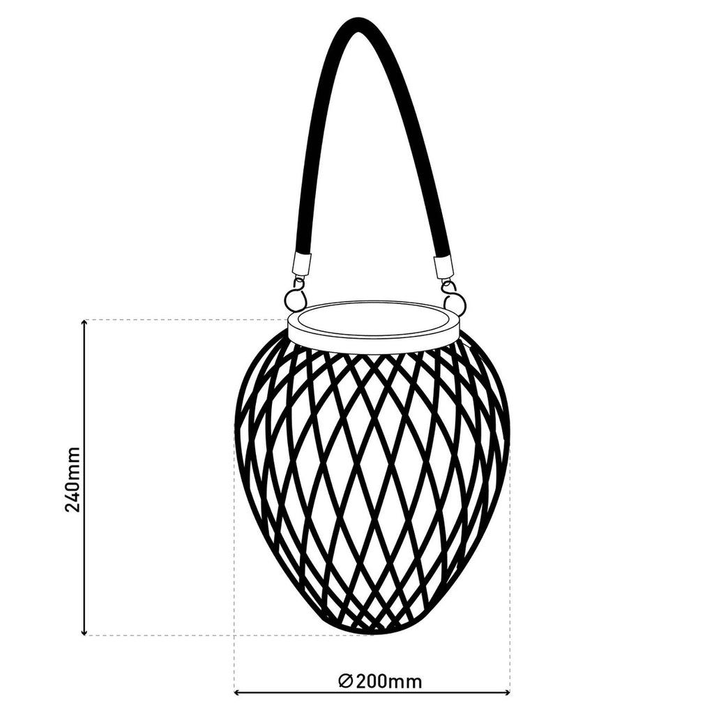 Liv · Rotan buitenlamp