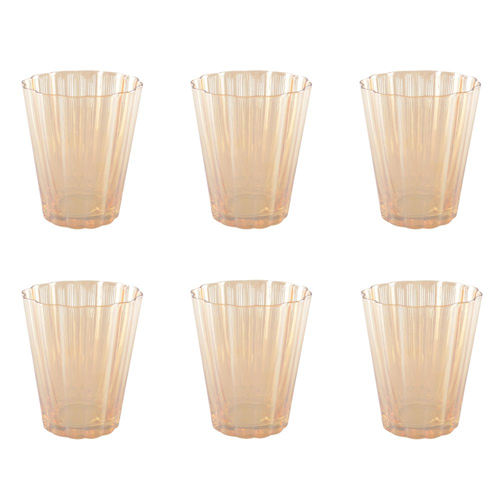 Gouden waterglazen - veel 6