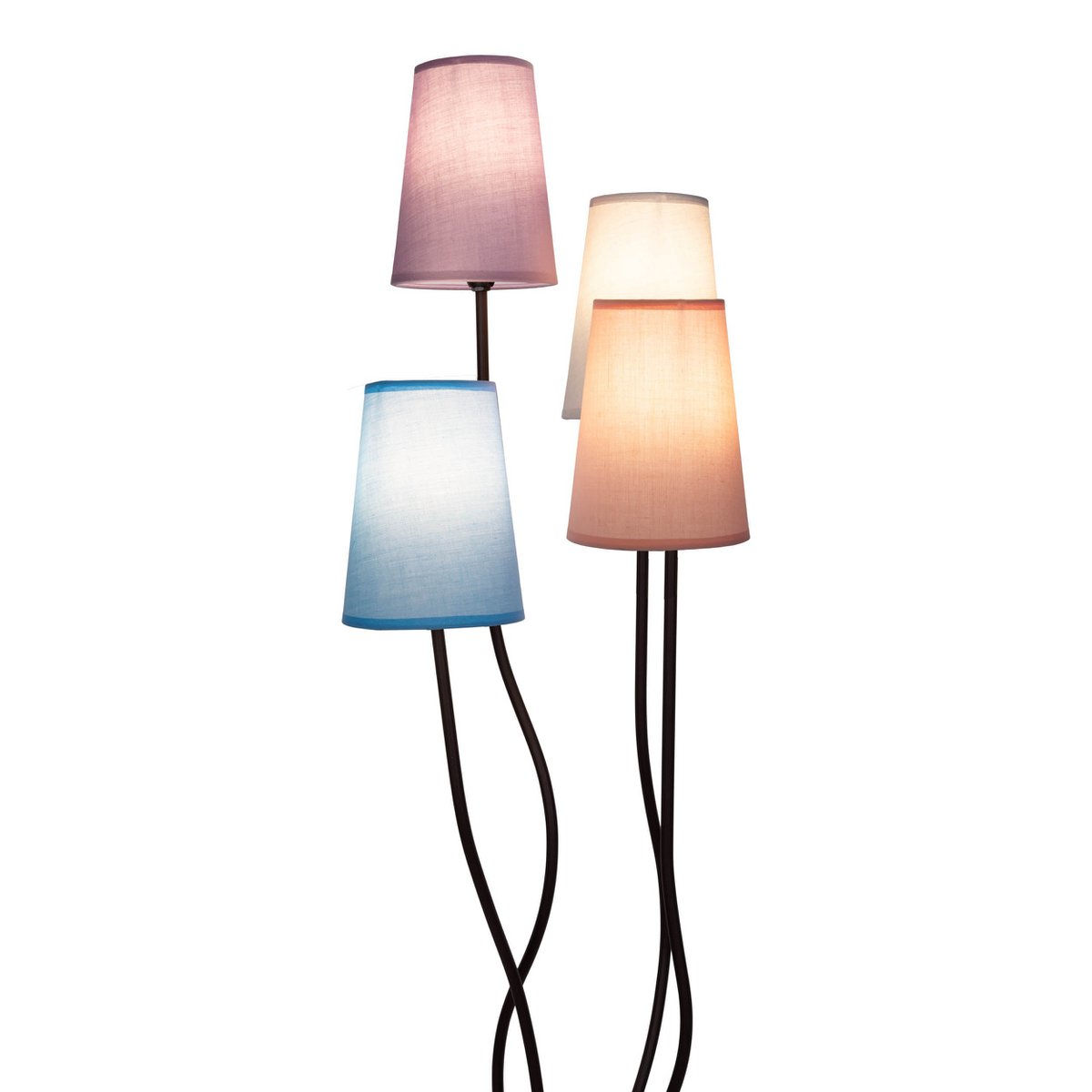 Liv · Vloerlamp met textielen kap