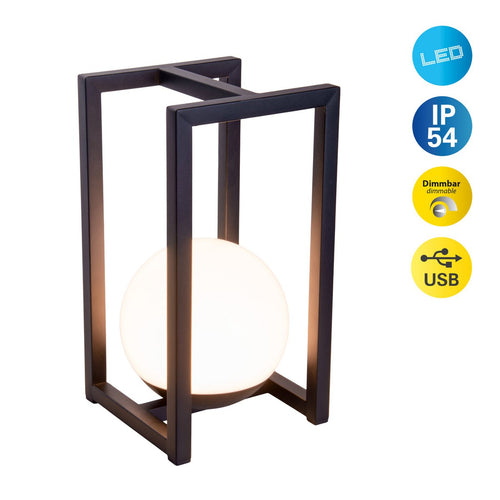 Liv · Decoratielamp — zwart