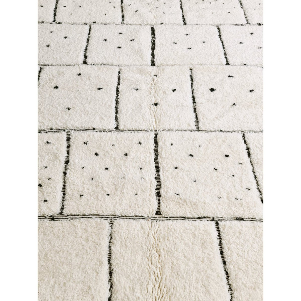 Authentiek Berber vloerkleed van Khouribga-wol 200 x 300 cm