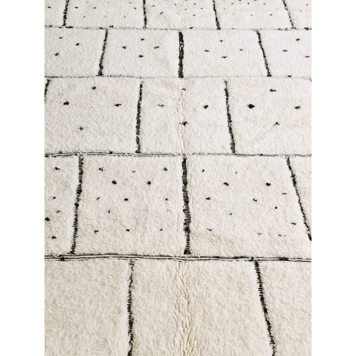 Authentiek Berber vloerkleed van Khouribga-wol 200 x 300 cm