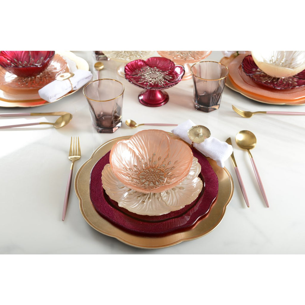 Vage gouden plaat hieronder