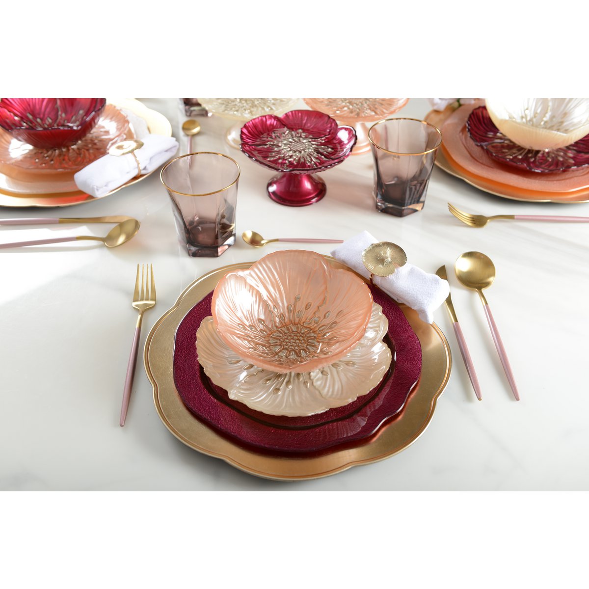 Vage gouden plaat hieronder