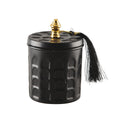 Mat Black Box kaar vanille parfum 8*12 cm