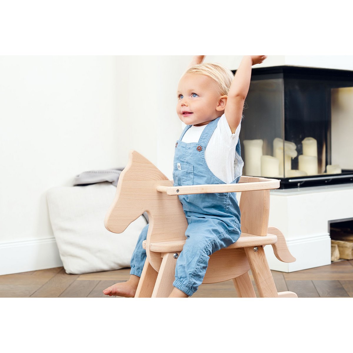 Rocking Horse "Pinolino" met ring