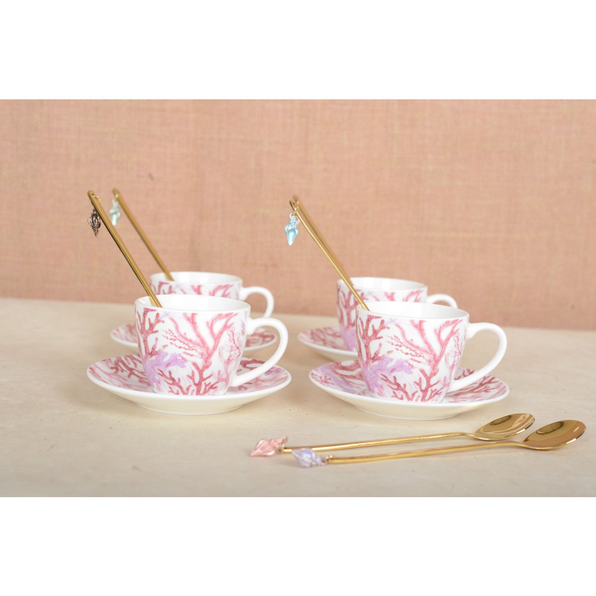 Corail -bekers en sub -TASN - veel van 4