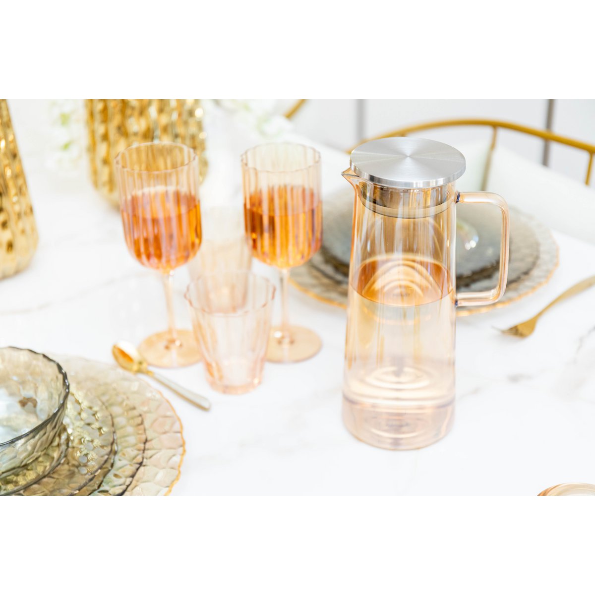 Gouden wijnglazen - veel 6