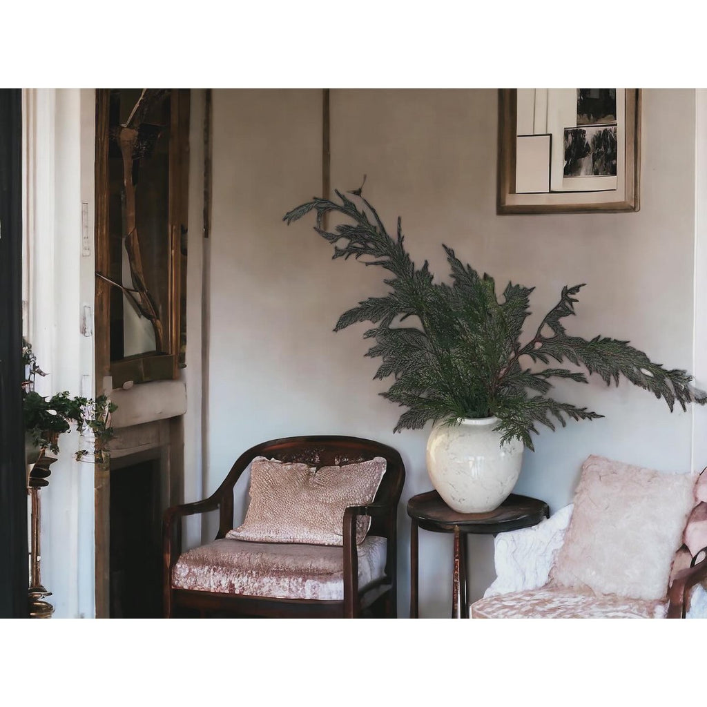 Een gemberpot van Amerikaans porselein, halverwege de 20e eeuw, Wit Klein H*25W*25