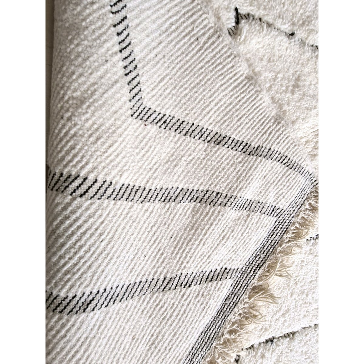 Berber vloerkleed Beni Ouarain zuivere wol 155 x 260 cm