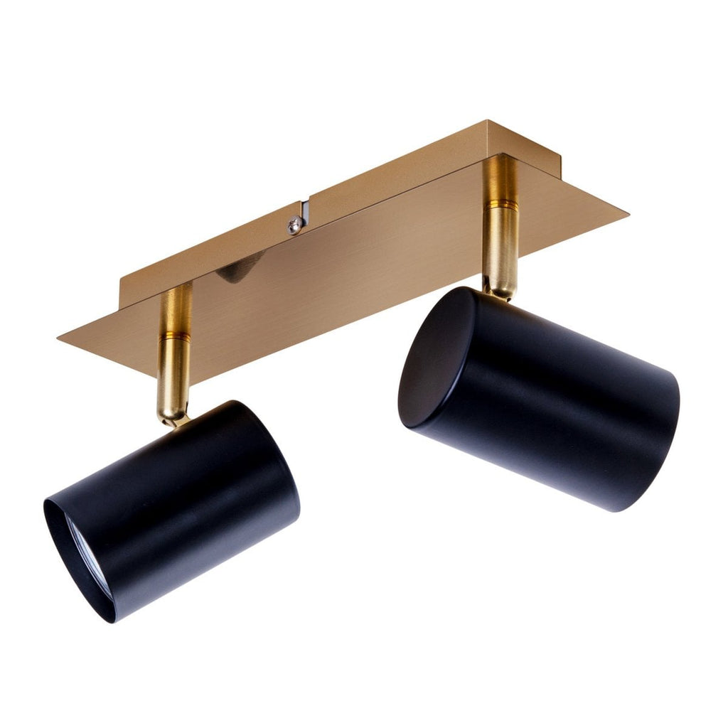Liv · Messing plafondlamp — zwart