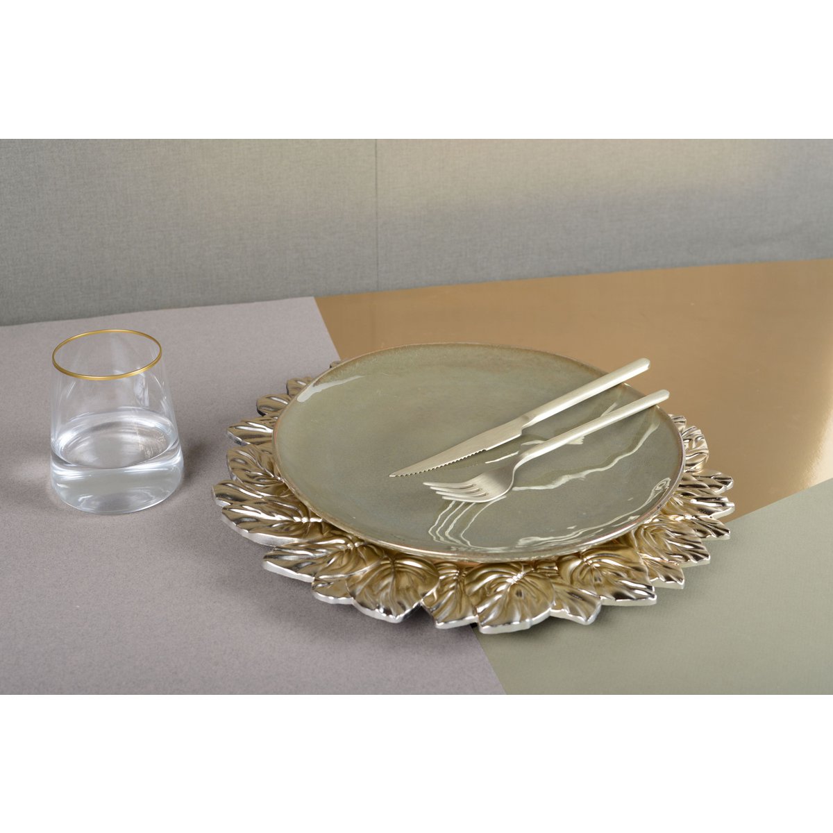 Huisvrouw 24 stuks mat zilver