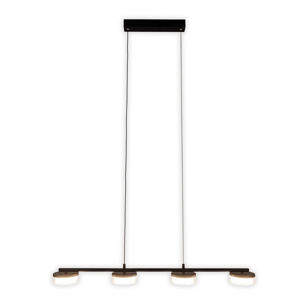 Liv · Glazen hanglamp — zwart