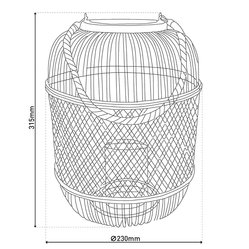 Liv · Rotan decoratielamp
