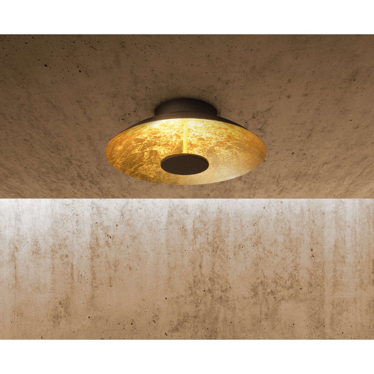 Liv · Metalen plafondlamp — zwart