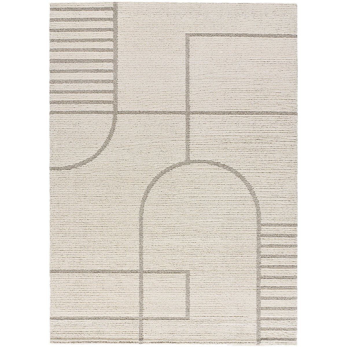 Moderne Noordse stijl geometrische tapijtafbeeldingen