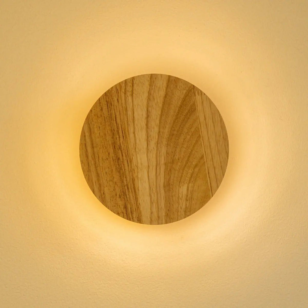 Lou lichtbruine draadloos wandlicht - oplaadbaar en dimbare aanraakregeling - 2700K warm licht