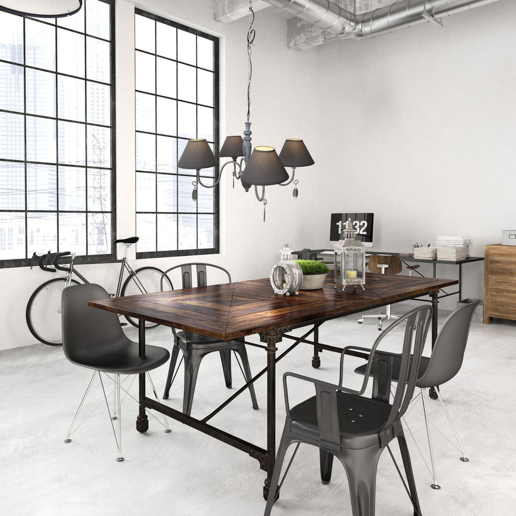 Liv · Textielen plafondlamp — zwart
