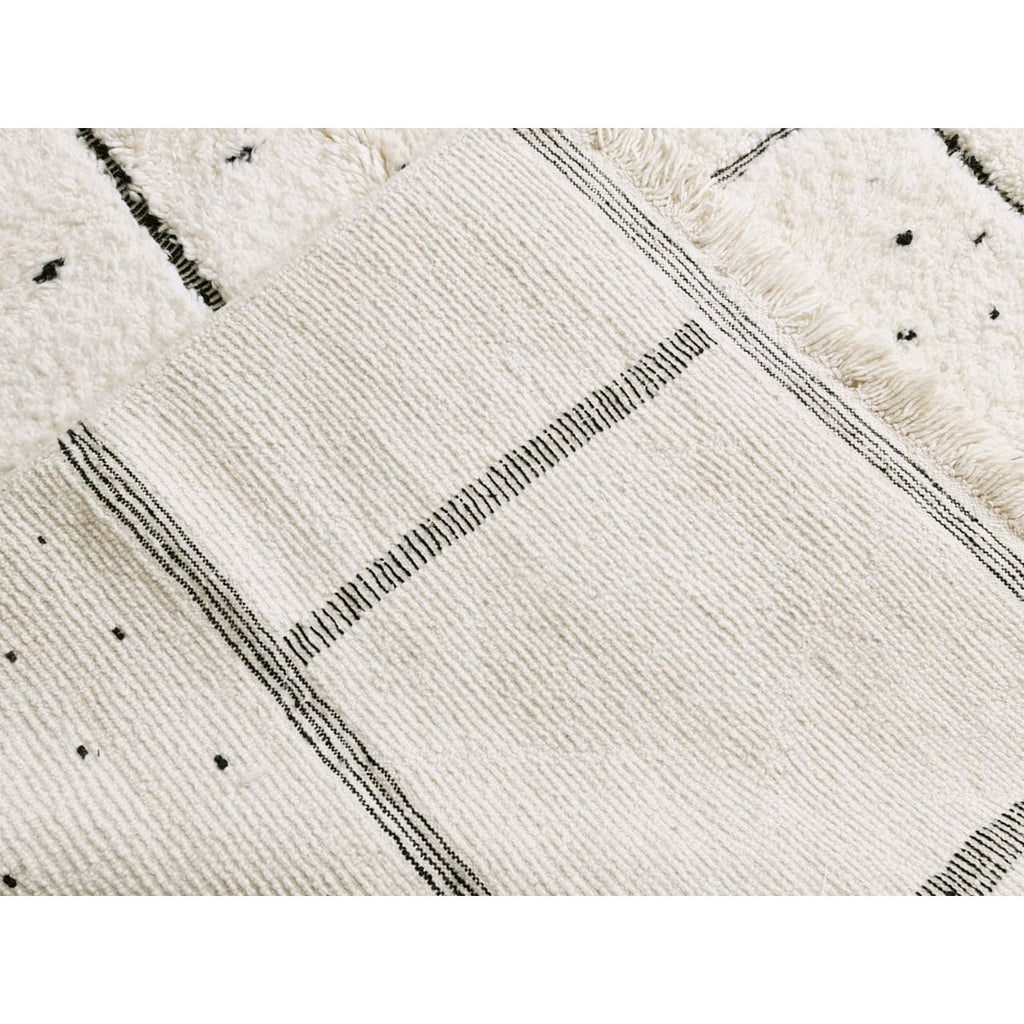 Authentiek Berber vloerkleed van Khouribga-wol 200 x 300 cm