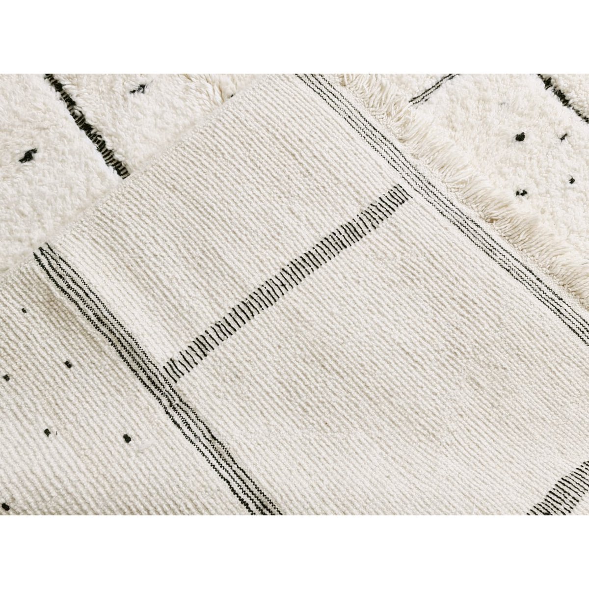 Authentiek Berber vloerkleed van Khouribga-wol 200 x 300 cm