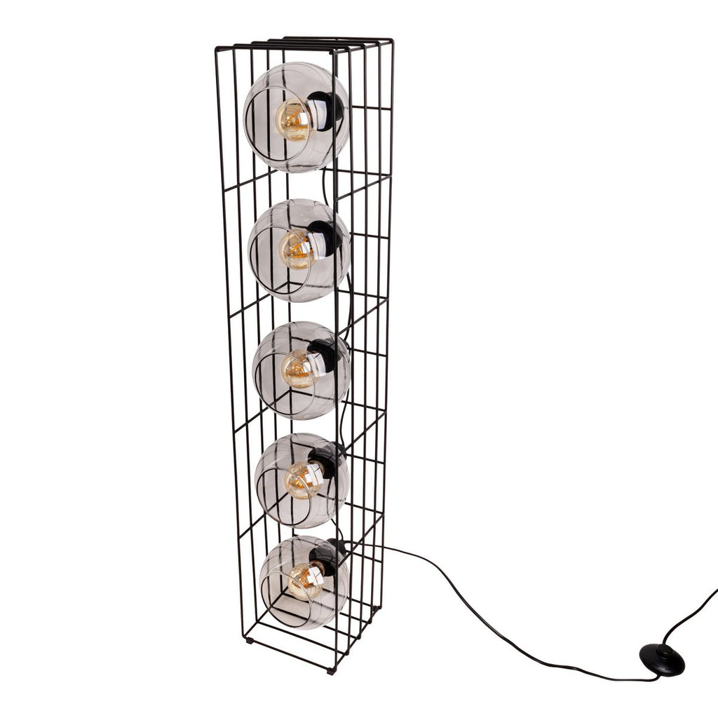 Liv · Metalen vloerlamp — zwart