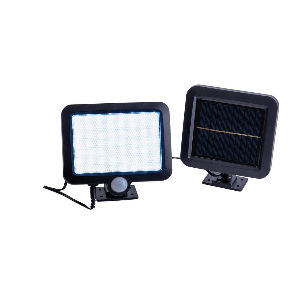 2 Set LED LED Solar Outer Wall Lamp "Pepe", voor buiten, wandlamp - Plastic in zwart, met geïntegreerde LED - wandlampen buiten