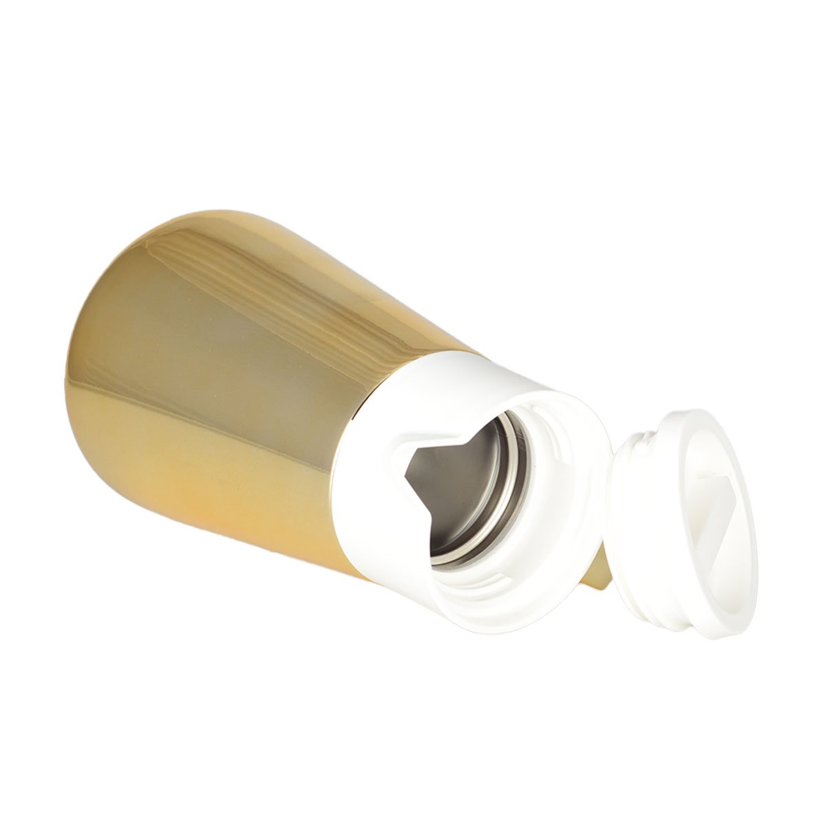 Gouden en wit geïsoleerd koffiezetapparaat 1L